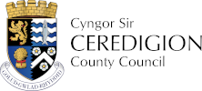 Logo: Cyngor Sir Ceredigion County Council